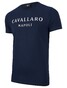 Cavallaro Napoli Miraco Tee T-Shirt Navy
