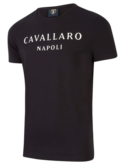 Cavallaro Napoli Miraco Tee T-Shirt Zwart