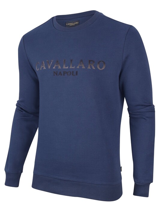 Cavallaro Napoli Mirko Sweat Pullover Navy