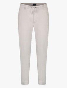 Cavallaro Napoli Modern Zeradino Subtle Stretch Drawstring Broek Dark Kitt