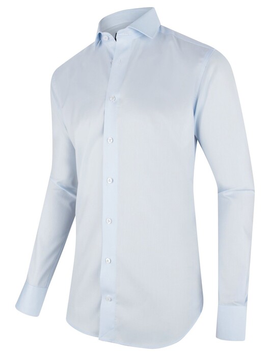 Cavallaro Napoli Nosto Celeste Sleeve 7 Shirt Light Blue
