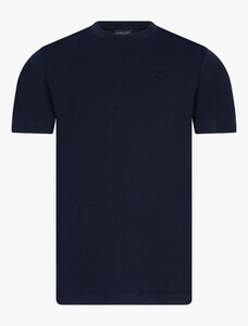 Cavallaro Napoli Novellio Tee T-Shirt Dark Evening Blue