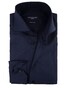 Cavallaro Napoli Oxford Navy Sleeve 7 Shirt Dark Evening Blue