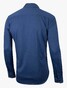 Cavallaro Napoli Piquo Jersey Cotton Shirt Mid Blue