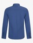 Cavallaro Napoli Piquo Jersey Cotton Shirt Mid Blue