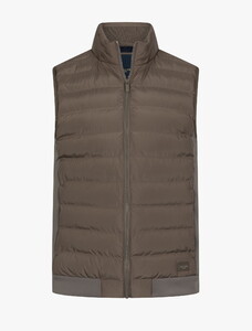 Cavallaro Napoli Quintino Lightweight Comfort Body-Warmer Dark Taupe