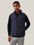 Cavallaro Napoli Riggio High Zip Body-Warmer Dark Evening Blue