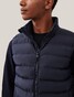 Cavallaro Napoli Riggio High Zip Body-Warmer Dark Evening Blue