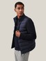 Cavallaro Napoli Riggio High Zip Body-Warmer Dark Evening Blue