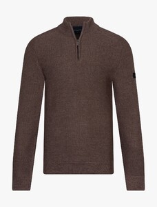 Cavallaro Napoli Sagio Half Zip Trui Taupe