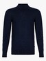 Cavallaro Napoli Saronno Turtle Neck Merino Pullover Dark Evening Blue