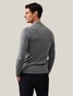 Cavallaro Napoli Saronno Turtle Neck Merino Pullover Grey Melange