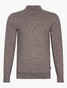 Cavallaro Napoli Saronno Turtle Neck Merino Pullover Mid Brown