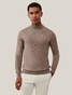 Cavallaro Napoli Saronno Turtle Neck Merino Pullover Mid Brown