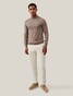 Cavallaro Napoli Saronno Turtle Neck Merino Trui Midden Bruin