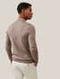 Cavallaro Napoli Saronno Turtle Neck Merino Trui Midden Bruin