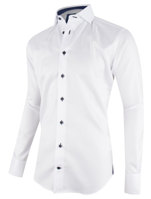 Cavallaro Napoli Silvan Shirt White-Navy