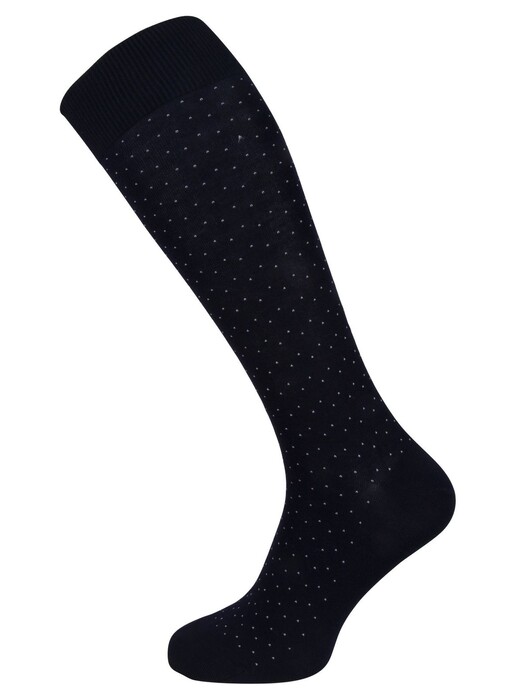 Cavallaro Napoli Socks Mini Dot Sokken Navy