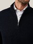 Cavallaro Napoli Sondrio Half Zip Pullover Dark Evening Blue