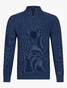 Cavallaro Napoli Sondrio Half Zip Trui Midden Blauw