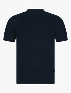 Cavallaro Napoli Sorrentino Tee Organic Cotton T-Shirt Donker Blauw