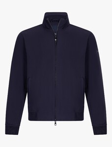 Cavallaro Napoli Sortinio Jacket Two-Way Zip Dark Evening Blue