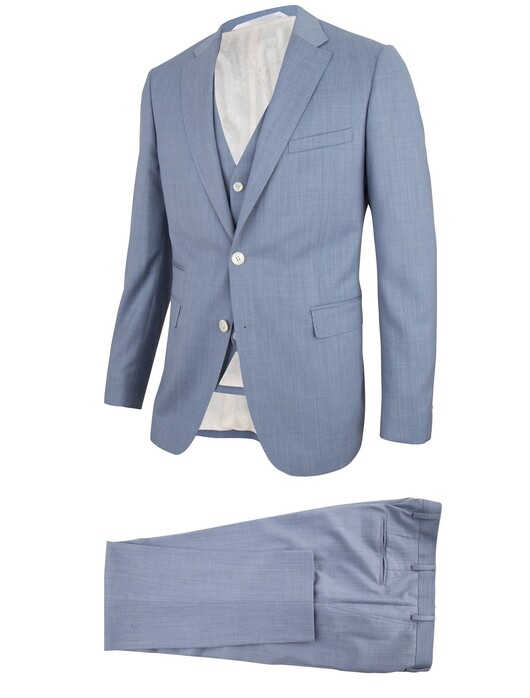 Cavallaro Napoli Sposare Suit Light Blue
