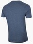 Cavallaro Napoli Tasso Tee Stretch Round Neck T-Shirt Mid Blue
