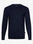 Cavallaro Napoli The Pullover Uni Wool Blend Dark Evening Blue