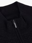 Cavallaro Napoli Tirano Half Zip Pullover Black