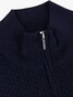 Cavallaro Napoli Tirano Half Zip Pullover Trui Donker Blauw