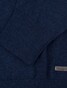 Cavallaro Napoli Tomasso V-Neck Pullover Mid Blue