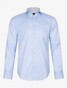 Cavallaro Napoli Tommaso Uni Subtle Animal Contrast Overhemd Licht Blauw