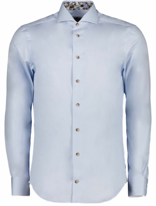 Cavallaro Napoli Tropeo Sleeve 7 Shirt Light Blue