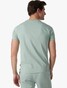 Cavallaro Napoli Umberto Tee Uni Stretch Cotton Blend T-Shirt Licht Groen