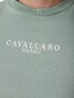 Cavallaro Napoli Umberto Tee Uni Stretch Cotton Blend T-Shirt Light Green