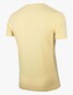 Cavallaro Napoli Umberto Tee Uni Stretch Cotton Blend T-Shirt Light Yellow