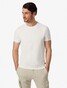 Cavallaro Napoli Umberto Tee Uni Stretch Cotton Blend T-Shirt Off White