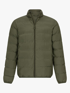 Cavallaro Napoli Uni Color Gavigio Jacket Midden Groen
