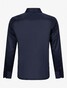 Cavallaro Napoli Uni Widespread Doppio Ritorto Two-Ply Cotton Shirt Dark Evening Blue