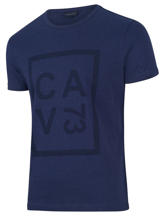 Cavallaro Napoli Vinny Tee T-Shirt Navy
