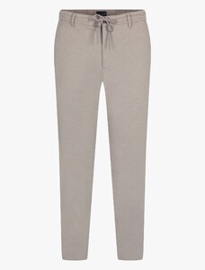 Cavallaro Napoli Zanico Drawstring Broek Taupe Melange