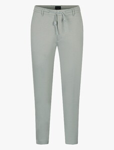 Cavallaro Napoli Zaverio Drawstring Fine Texture Broek Mint Green Melange