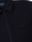 Cavallaro Napoli Zelo Zipper Single Breast Pocket Overshirt Black