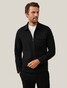 Cavallaro Napoli Zelo Zipper Single Breast Pocket Overshirt Black