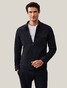 Cavallaro Napoli Zelo Zipper Single Breast Pocket Overshirt Dark Evening Blue