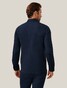 Cavallaro Napoli Zivoli Double Breast Pocket Overshirt Mid Blue Melange