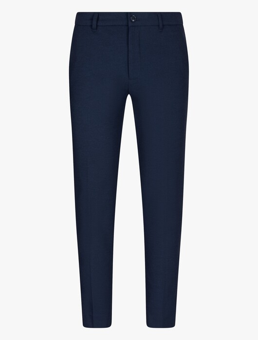 Cavallaro Napoli Zivoli Trousers Broek Midden Blauw Melange