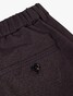 Cavallaro Napoli Zivoli Trousers Pants Deep Dark Brown Melange