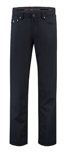 Com4 5-Pocket Wool Pants Navy